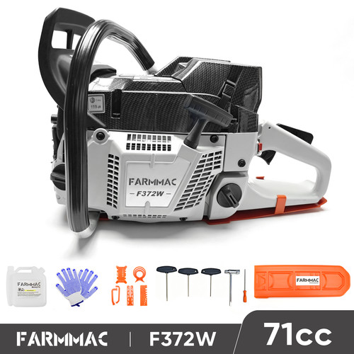 71cc gas chainsaw power - gas, head