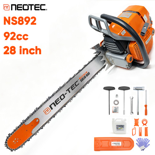 92cc gas chainsaw power - 92cc, with